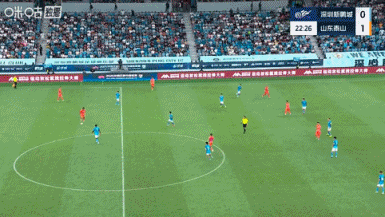 泰山再下一城！谢文能精准传中，卡扎伊什维利头球破门