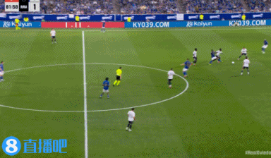 梅开二度！维尼修斯直塞传姆巴佩单刀破门，皇马2-0领先奥维耶多