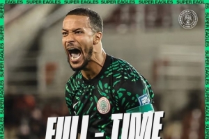 世预赛尼日利亚客场2-1莱索托，小组第三距榜首贝宁3分