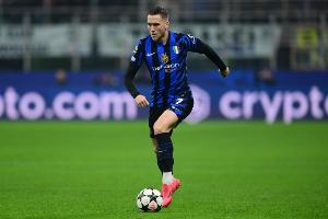 罗体：泽林斯基本赛季只为国米出场121分钟，冬窗可能转会离队