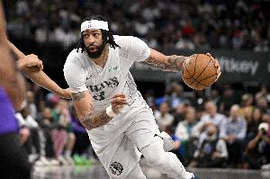 外线没开！浓眉首节5投2中&三分2中0 仅得4分2篮板正负值-12