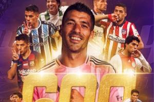 里程碑！苏亚雷斯打入职业生涯第600球，代表巴萨198球最多