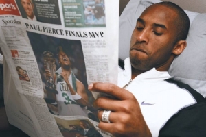 最好的纯得分手？皮尔斯：抛开运动能力单说得分 科比和我差不多